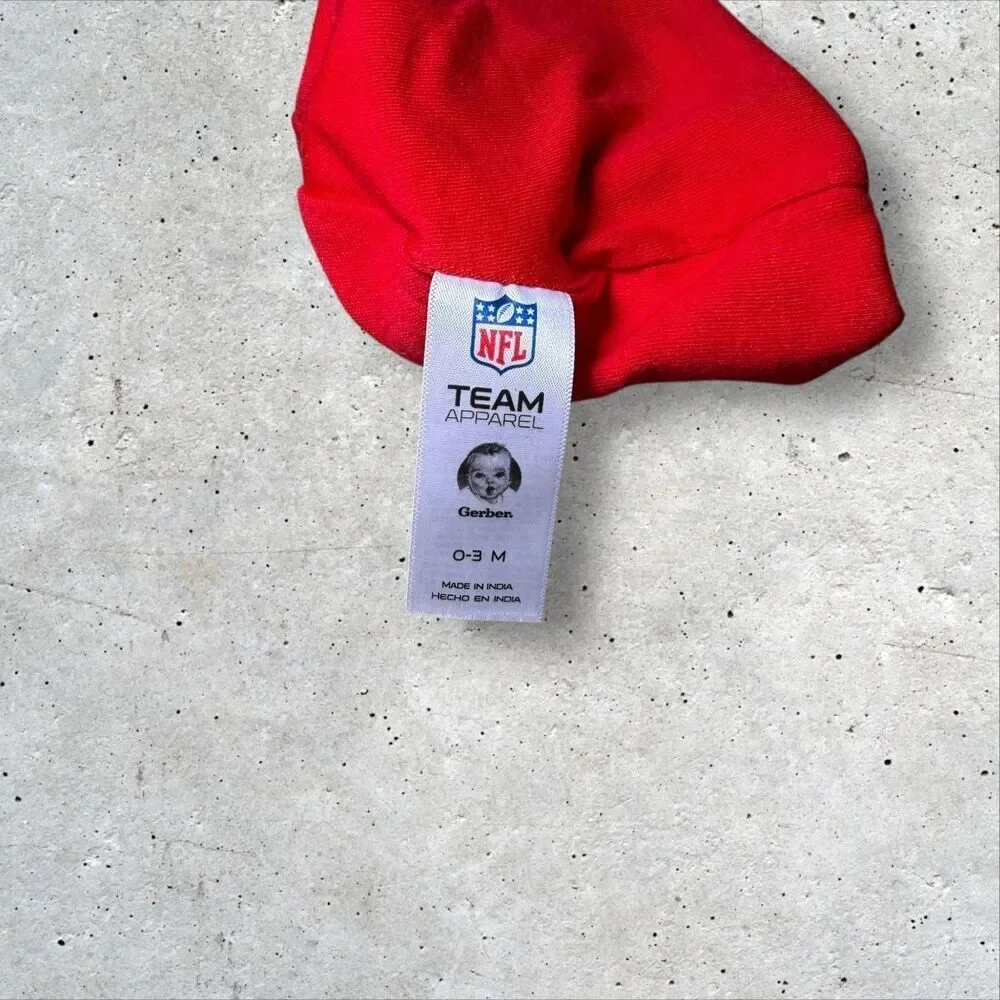 Kansas City Chiefs NFL Team Apparel Red Knit Beanie Infant Baby 0-3M